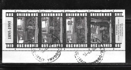 SAN MARINO  U. N. 1460 / 1463 Cinema "The General" B. Keaton , Anno 1995 Usato - Used Stamps
