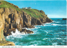 HOTEL AND CLIFFS, LANDS END, CORNWALL, ENGLAND. UNUSED POSTCARD   Wp5 - Land's End
