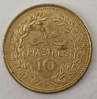 LEBANON- 10 PIASTRES 1972. - Lebanon