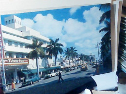 USA  MIAMI BEACH, FL - LINCOLN ROAD AUTO CAR VB1957  JL796 - Miami Beach