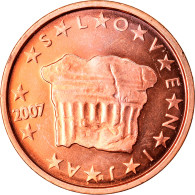 Slovénie, 2 Euro Cent, 2007, FDC, Copper Plated Steel, KM:69 - Eslovenia