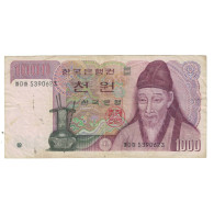 Billet, Corée Du Sud, 1000 Won, KM:47, TB+ - Corea Del Sur