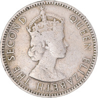 Monnaie, Mauritius, Elizabeth II, 1/4 Rupee, 1960, TTB, Copper-nickel, KM:36 - Mauricio