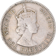 Monnaie, Mauritius, Elizabeth II, 1/4 Rupee, 1960, TTB, Copper-nickel, KM:36 - Maurice