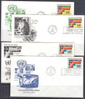 Ca0303 UNITED NATIONS 1967, SG 168-9 UN Development Programme, FDC - Lettres & Documents