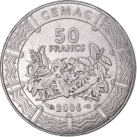 Monnaie, États De L'Afrique Centrale, 50 Francs, 2006 - República Centroafricana