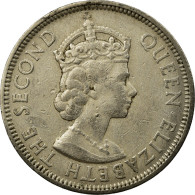 Monnaie, Mauritius, Elizabeth II, Rupee, 1956, TTB, Copper-nickel, KM:35.1 - Maurice