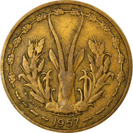 Monnaie, French West Africa, 10 Francs, 1957, TB+, Aluminum-Bronze, KM:8 - Togo