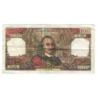 France, 100 Francs, Corneille, 1967, O.282, TB, Fayette:65.19, KM:149c - 100 F 1964-1979 ''Corneille''