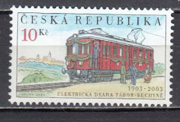 Czech Rep. 2003 - Train, Mi-Nr. 358, MNH** - Unused Stamps