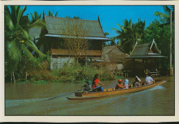 12546 - THAILAND - BANGKOK - Belle Vue Sur Le Canal De Klong - Thaïlande