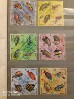 1974 Burundi	Fishes (F17) - Used Stamps