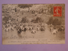 BW4  ALGERIE   BELLE CARTE  1907 OUJDA  A ROZOY  FRANCE  + AFF. INTERESSANT++  ++ - Autres & Non Classés