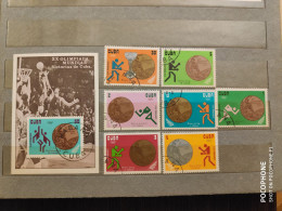1973 Cuba Olympic Games (F17) - Used Stamps