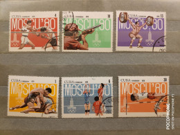 1979 Cuba	Olympic Games (F17) - Used Stamps