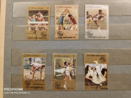 1976 Cuba	Olympic Games Boxing Athletics (F17) - Used Stamps