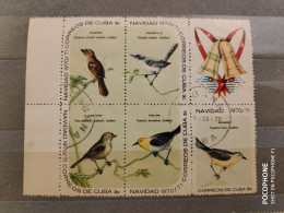 1970 Cuba Birds (F17) - Usados