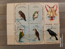 1970 Cuba Birds (F17) - Oblitérés