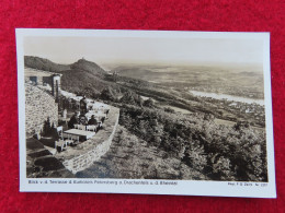 AK: Blick Von Der Terrasse - Kurhotel Petersberg Drachenfels, Gelaufen 28. 4. 1941 ( Nr.4150) - Drachenfels
