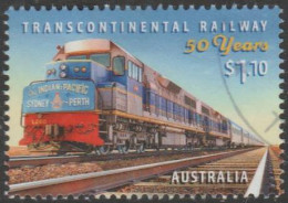 AUSTRALIA - USED 2020 $1.10 Transcontinental Railways Fifty Years - Train - Oblitérés