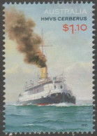 AUSTRALIA - USED 2021 $1.10 HMVS Cerberus - Ship - Oblitérés