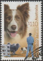 AUSTRALIA - USED 2022 $1.10 Sheep Dog Trials 150 Years - Brown And White Collie - Used Stamps