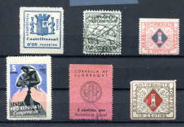 1944.ESPAÑA.LOTE SELLOS GUERRA CIVIL  REPUBLICANOS - Machine Labels [ATM]