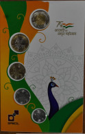 India 2022 AKAM Series 2022 Special COIN Set On New Series Coins From SPMCIL, Hyderabad Mint, Design - 2, As Per Scan - Specimen