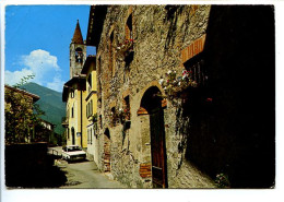 CPSM / CPM 10.5 X 15 Suisse  Canton Du Tessin PONTE CAPRIASCA   Rue  Eglise - Capriasca