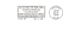 Département De L'Essonne - Evry -  Flamme Secap SPECIMEN - Mechanical Postmarks (Advertisement)