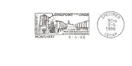 Département De L'Essonne - Montlhery -  Flamme Secap SPECIMEN - Mechanical Postmarks (Advertisement)