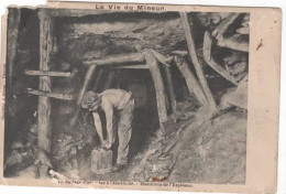 Sautage D'une Mine à L'électricité  Manoeuvre De L'exploseur   ( Carte Abimée) - Mines