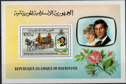 MAURITANIE - Mariage Du Prince Charles Et De Lady Diana Feuillet - Mauritanie (1960-...)