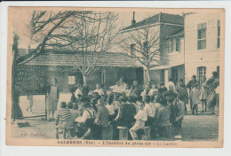 SALERNES - VAR - L'INSTITUT DU PLEIN AIR - LA LECTURE - Salernes