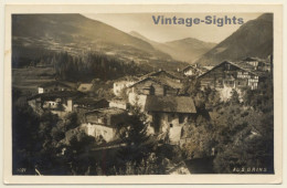 Grins - Tirol / Austria: View Over Village (Vintage RPPC ~1930s/1940s) - Landeck