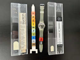 Superbe Swatch édition GK209SL Olympic Games Sport Atlanta 1996 - Orologi Moderni