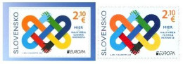 Slovakia 2023 Europa CEPT Set Of 2 Stamps : Perforated And Self-adhesive Mint - Ongebruikt