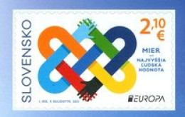Slovakia 2023 Europa CEPT Self-adhesive Stamp Mint - Nuovi