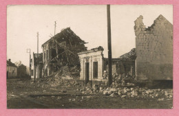 62 - SAINT-LAURENT-BLANGY (près Arras) - Carte Photo Allemande - Ruines - Guerre 14/18 - Saint Laurent Blangy