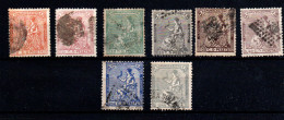 España Nº 131/8. Año 1873 - Used Stamps