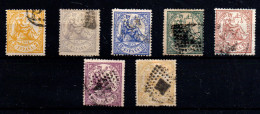 España Nº 143/9. Año 1874 - Used Stamps