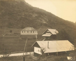 Col Du Granier , Savoie * 1926 * TCF Châlet Hôtel , Vue Sur Le Mont Blanc * Photo Ancienne 9.4x7.6cm - Other & Unclassified