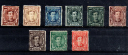 España Nº 174/9, 182. Año 1876 - Unused Stamps