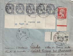 France Timbres Sur Lettre - Lettres & Documents