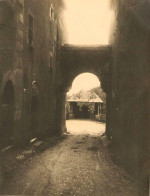 St Bertrand De Comminges * 1927 * Le Village , Une Rue Ruelle * Villageois * Photo Ancienne 9.6x7.6cm - Saint Bertrand De Comminges