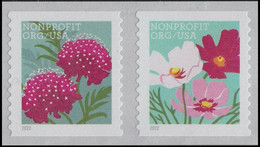 VERINIGTE STAATEN ETATS UNIS USA 2022 GARDEN FLOWERS SET 2V MNH SN 5664-65 MI 5891-92 - Unused Stamps