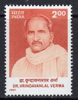 India 1997 Dr Vrindavantal Verma Commemoration, MNH, SG 1696 (D) - Ungebraucht