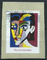 VERINIGTE STAATEN ETATS UNIS USA 2023 MODERN PAINTING ROY LICHTENSTEIN: PORTRAIT OF A WOMAN USED SN 5796 - Oblitérés