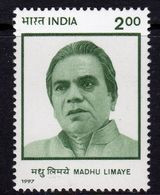 India 1997 Madhu Limaye Commemoration, MNH, SG 1712 (D) - Neufs