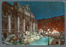 °°° Cartolina - Roma N. 1292 Fontana Di Trevi - Notturno Viaggiata °°° - Fontana Di Trevi